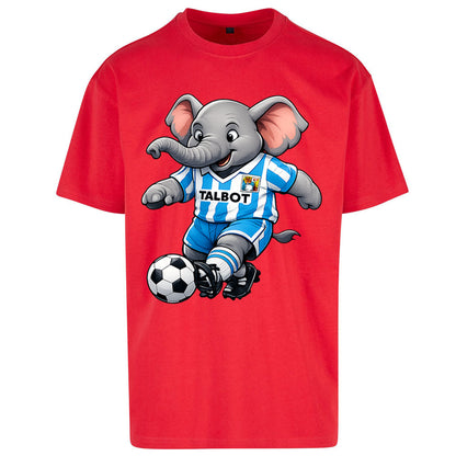 Retro Coventry City Football Oversized T Shirt