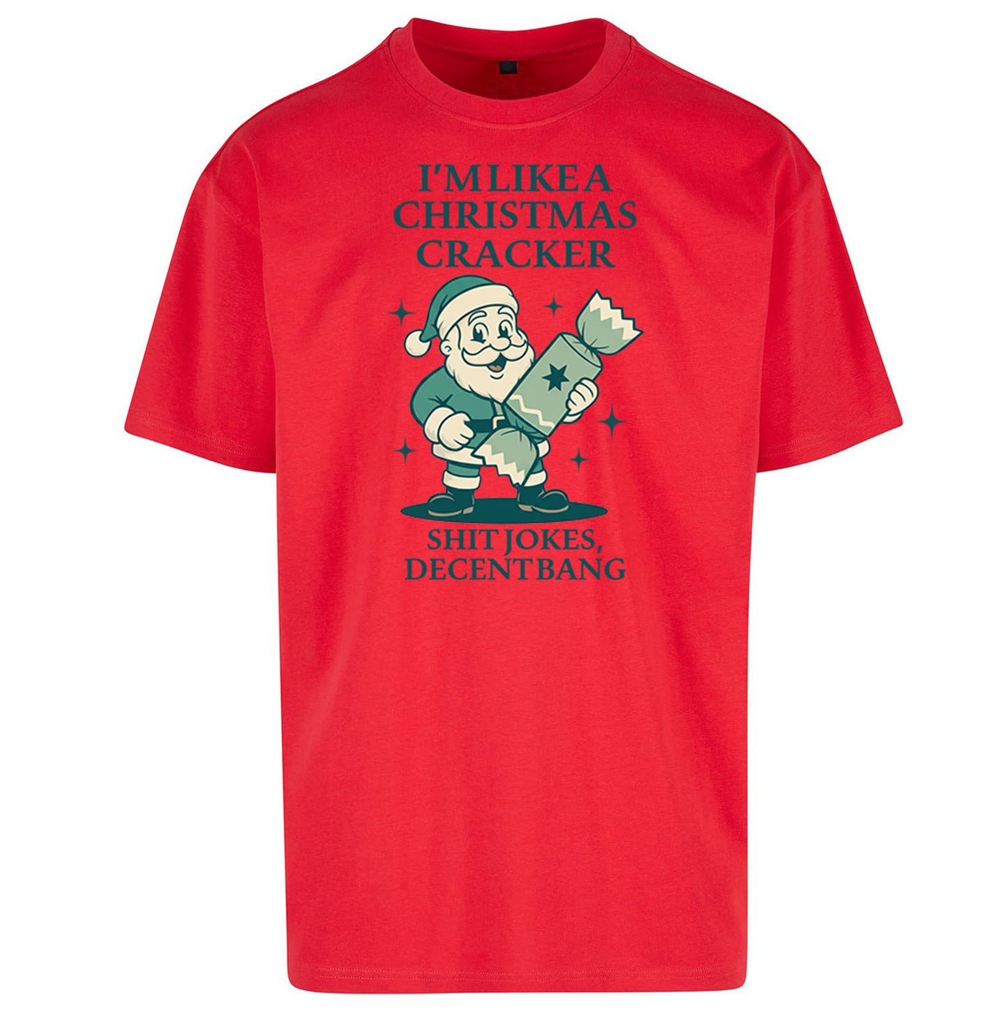 Christmas crackers Oversized T Shirt 