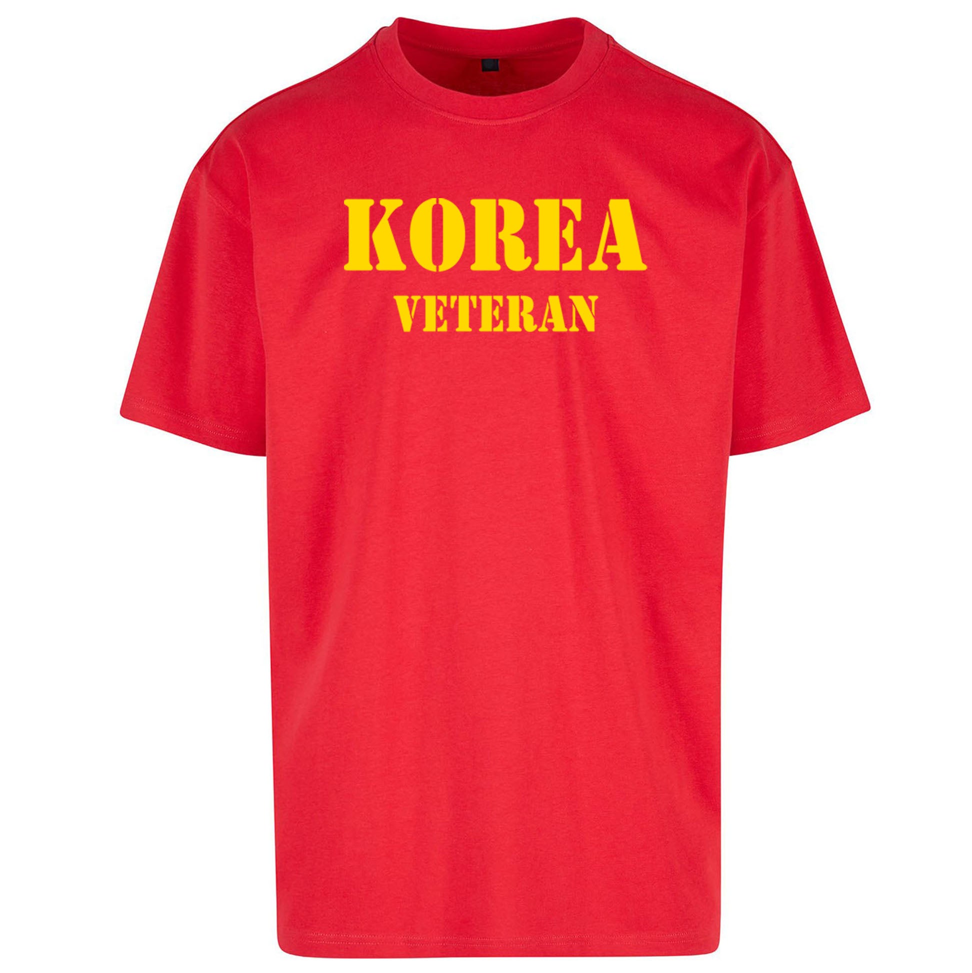 Korea Veteran Oversized T Shirt