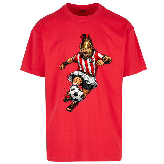 Retro Exeter City Football Oversized T Shirt