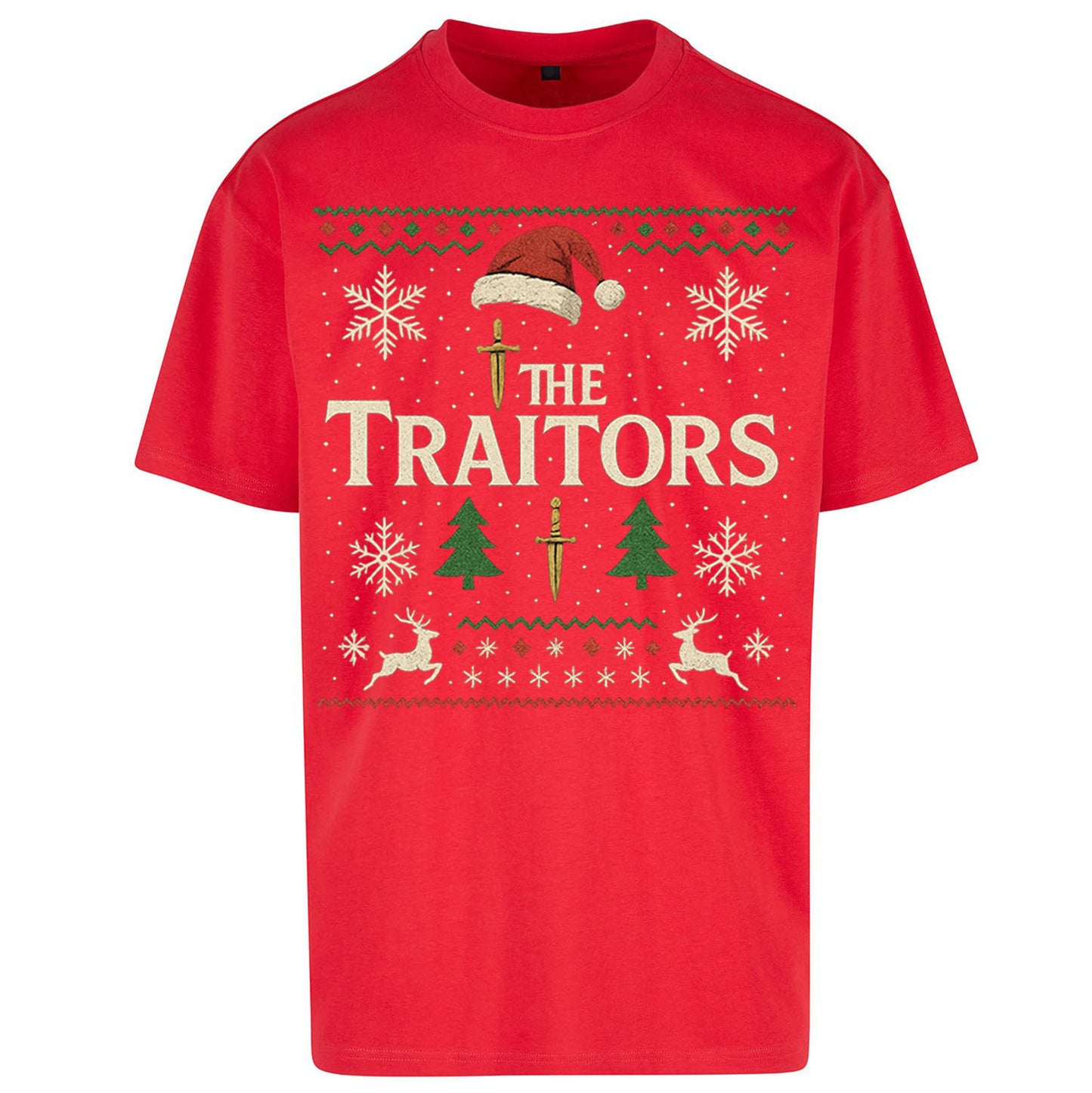 The Traitors Christmas Oversized T Shirt