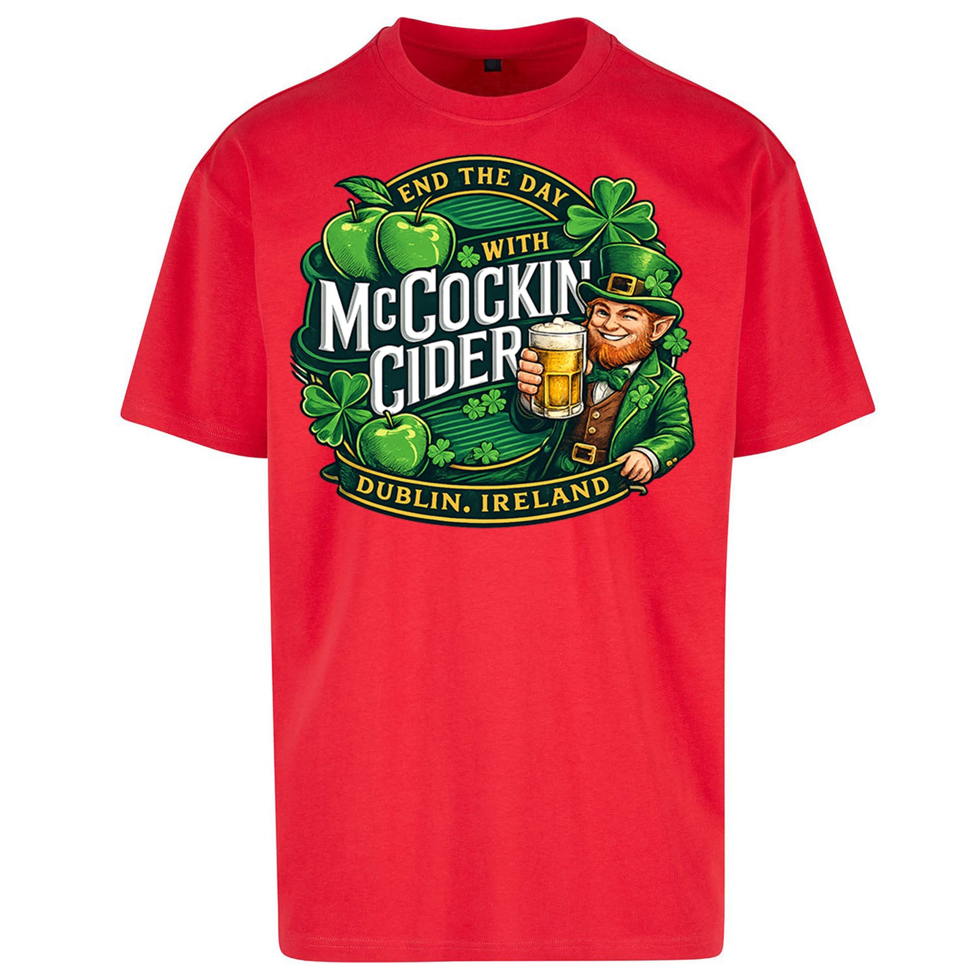 McCockin Cider Oversized T Shirt