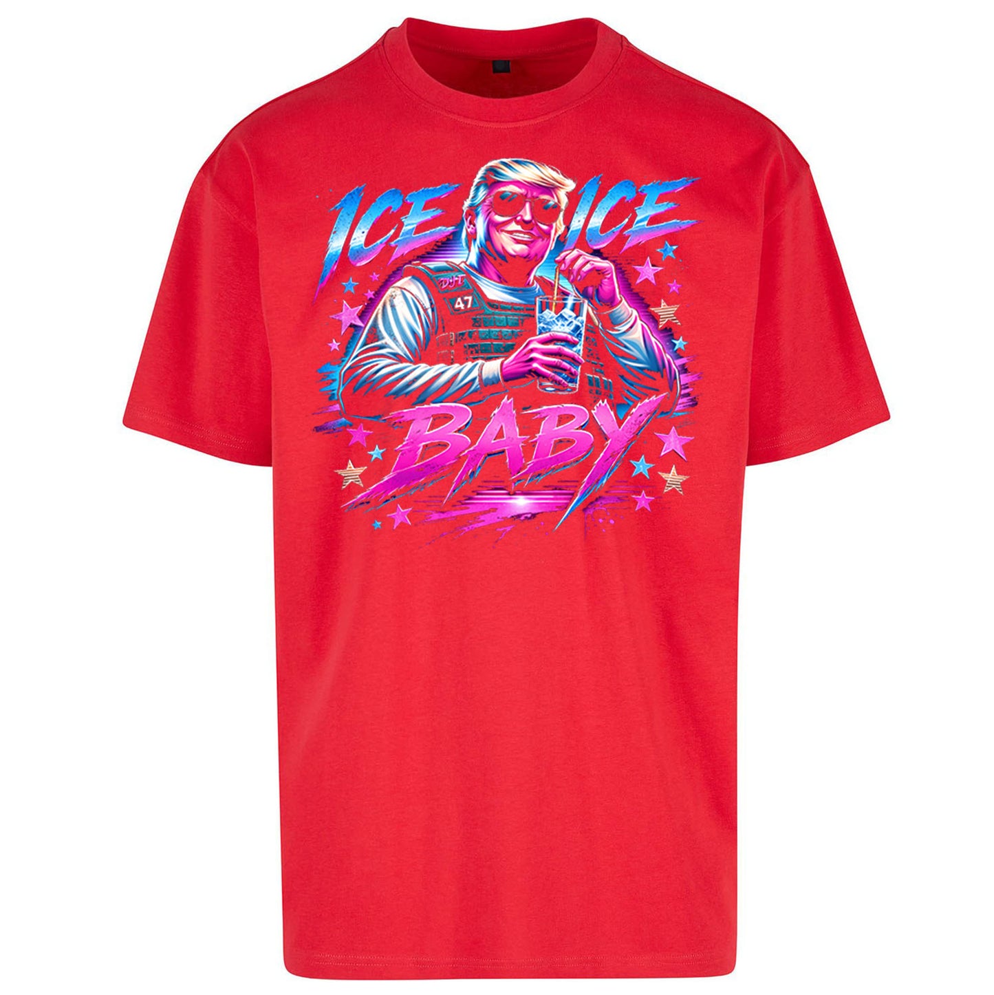 Donald Trump Ice Ice Baby Oversized T Shirt