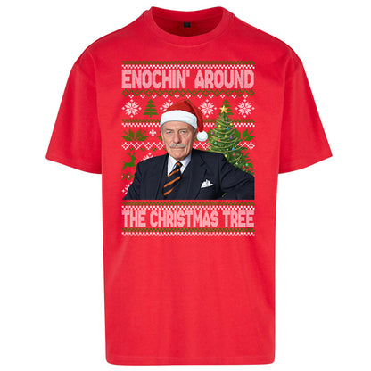 Enoch Powell Enochin Around the Christmas Tree Christmas - Oversized T Shirt