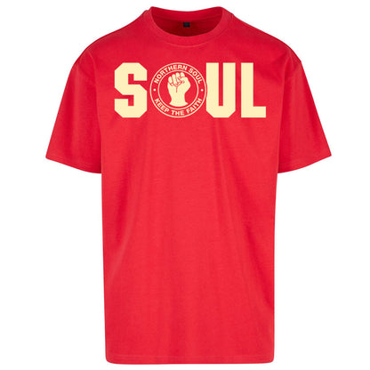 Northern Soul Keep The Faith Logo Oversized T Shirt