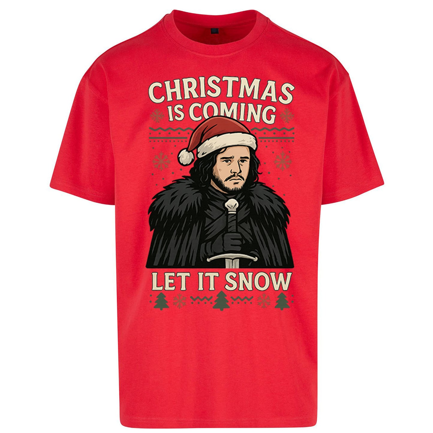 Game of Thrones Christmas Oversized T Shirt