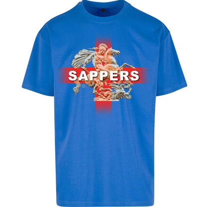 Royal Engineers Sappers England Oversized T Shirt