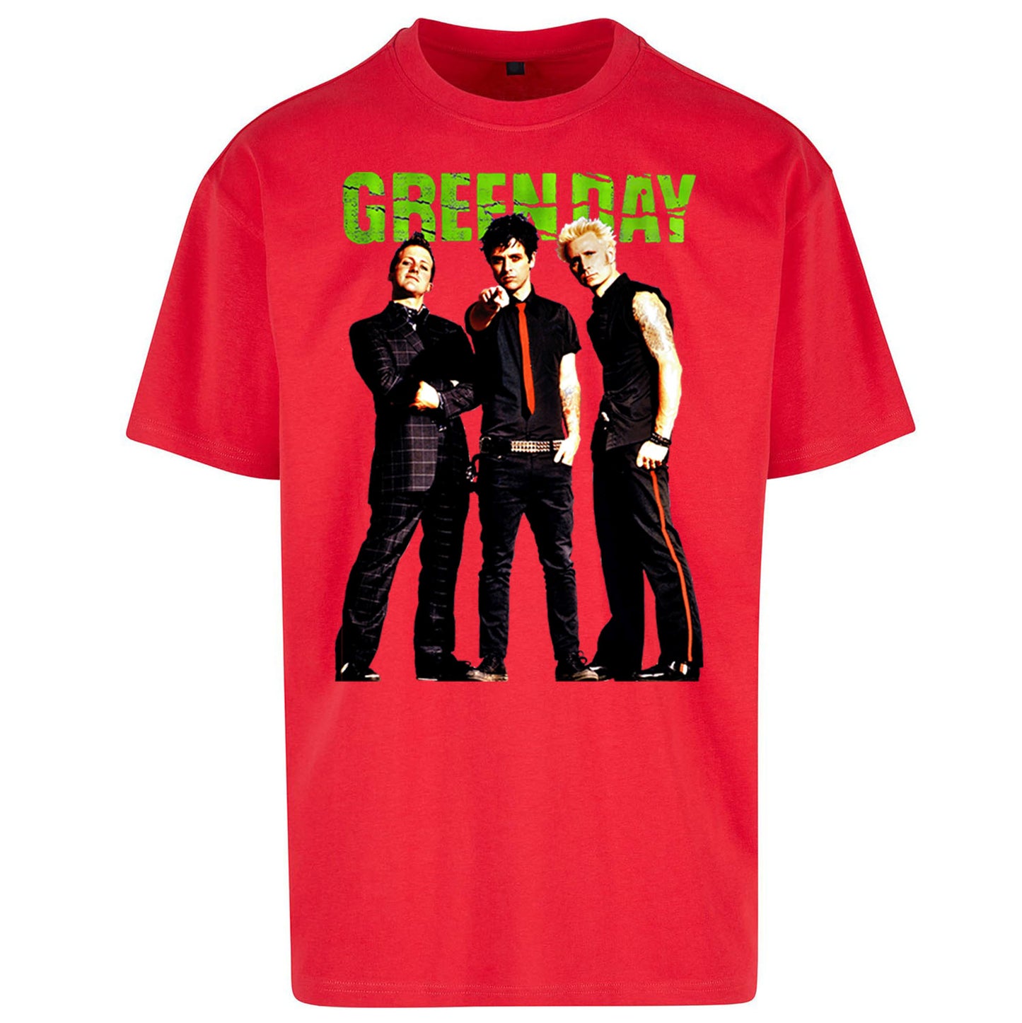 Green Day Oversized T Shirt
