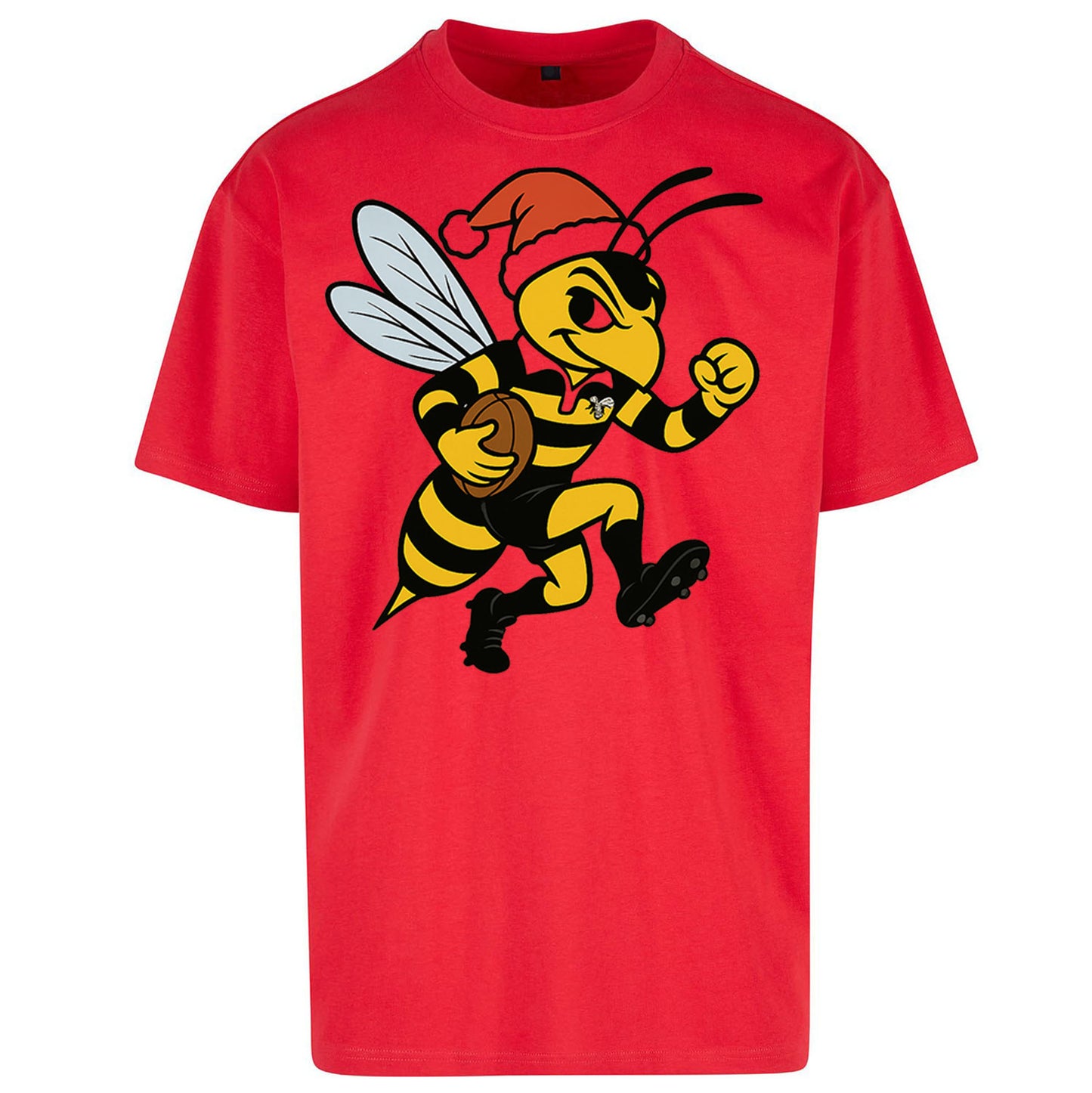 Wasps Rugby Christmas Oversized T Shirt