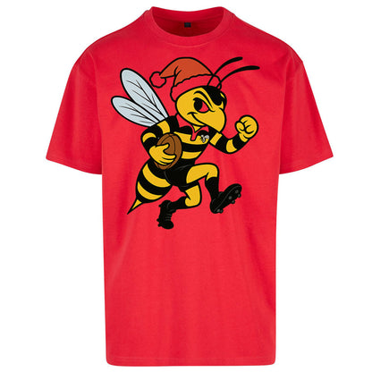 Wasps Rugby Christmas Oversized T Shirt