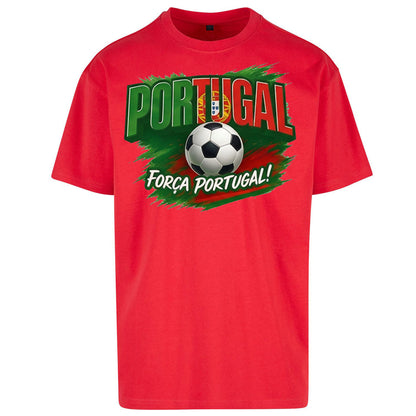 Portugal Retro World Cup Oversized T Shirt