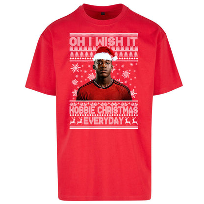 Kobbie Mainoo Christmas Oversized T Shirt