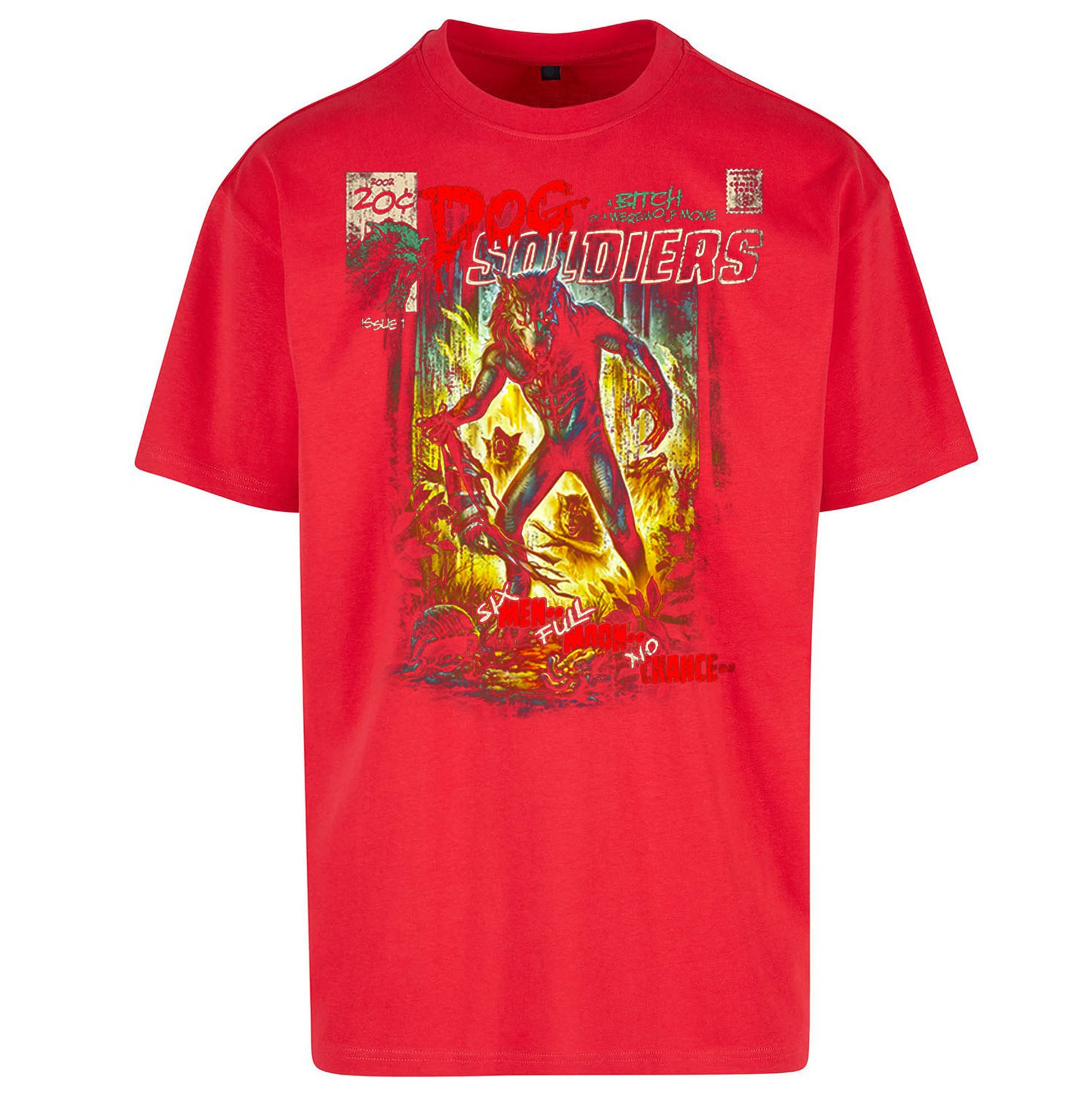 Dog Soldiers A Bitch Of A Werewolf Oversized T Shirt 