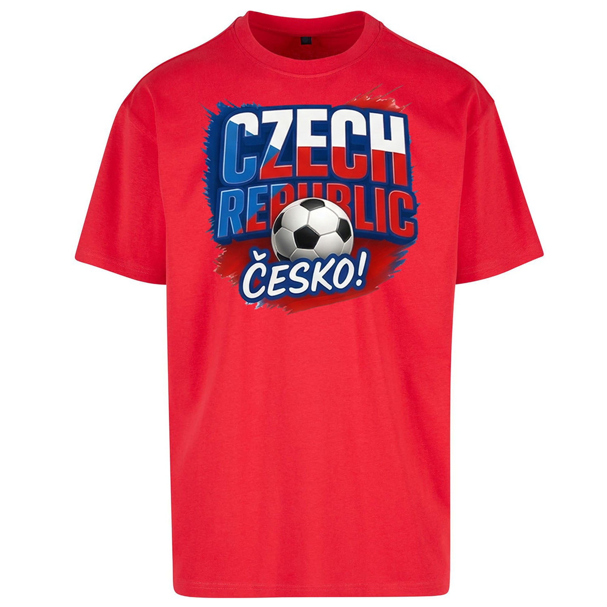 Czech Republic Oversized T Shirt 