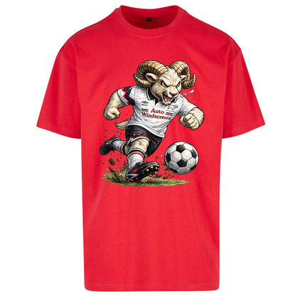 Old School Derby County Oversized T Shirt