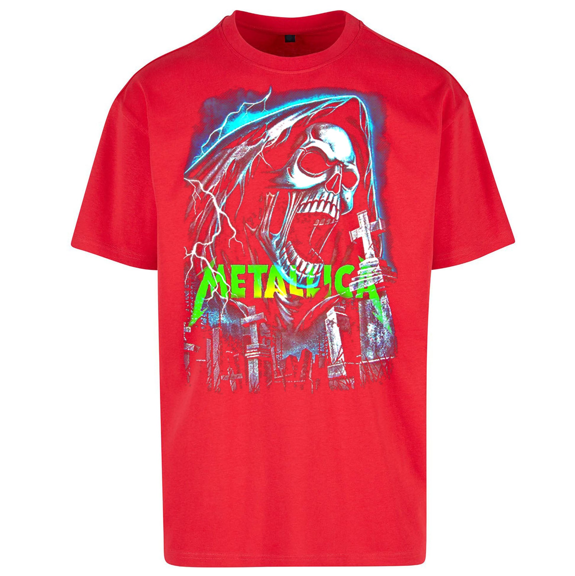 Metallica Whiplash Oversized T Shirt 