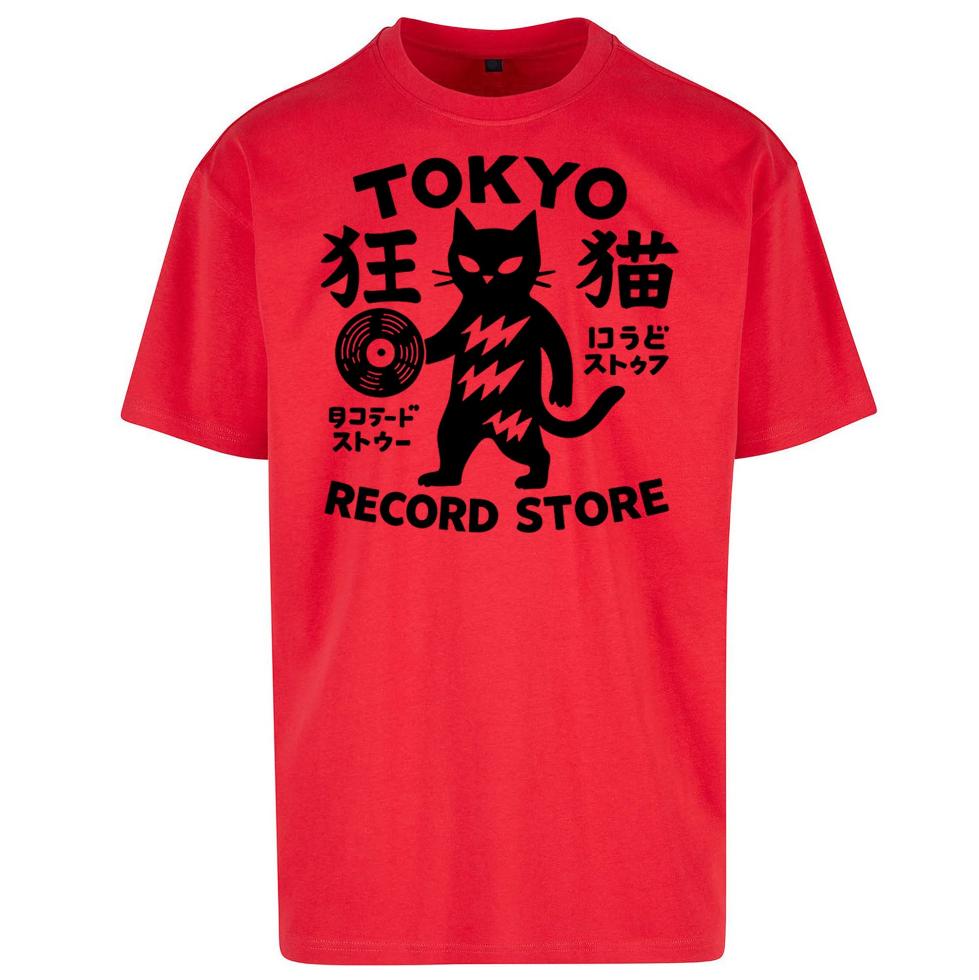 Tokyo Record Store Oversized T Shirt