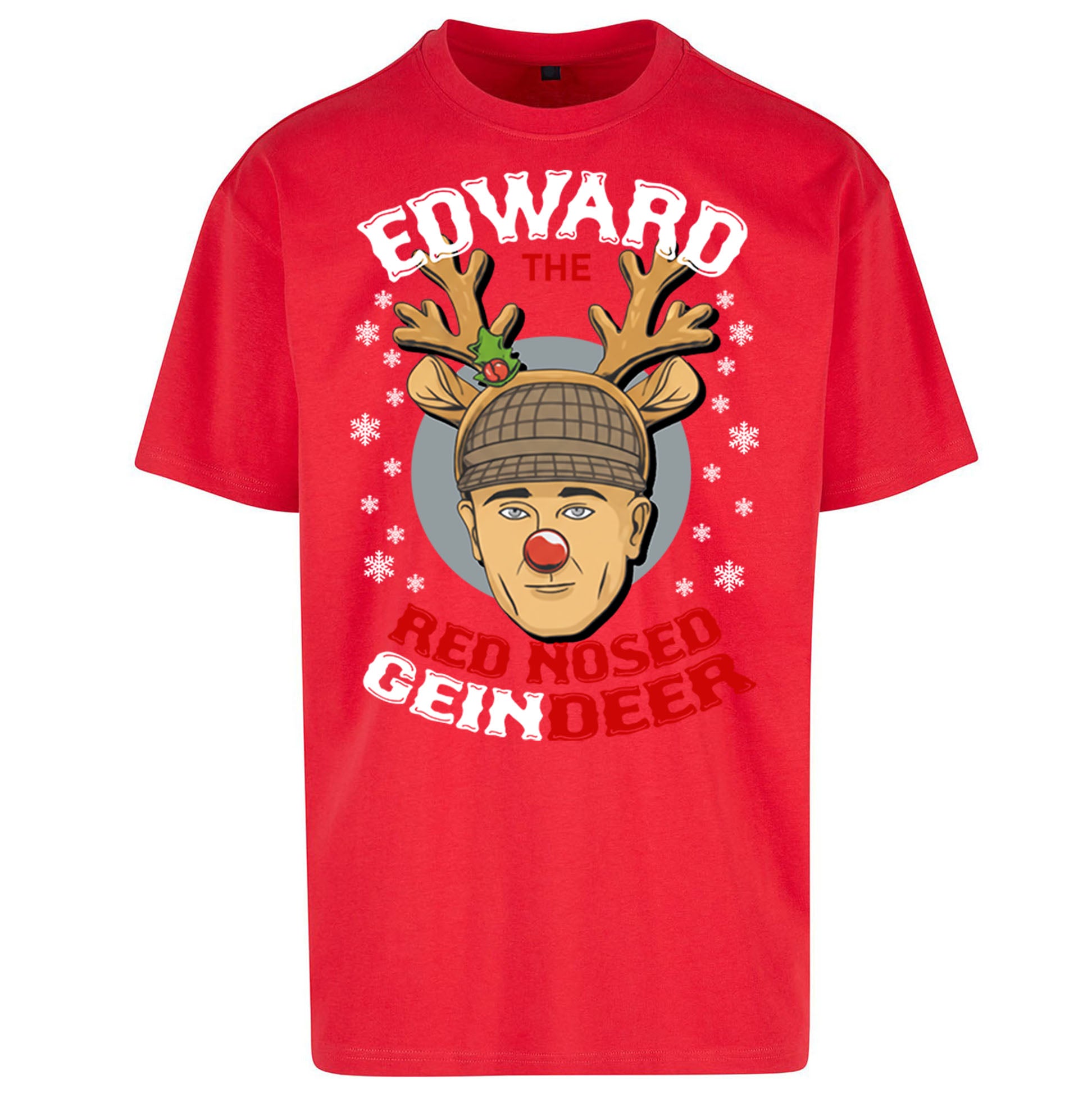 Ed Gein Reindeer Oversized T Shirt