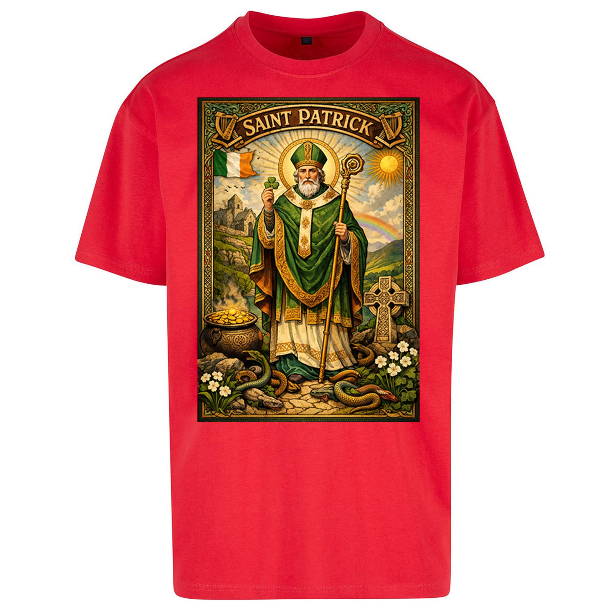 Saint Patrick Oversized T Shirt