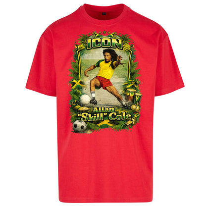 Jamaica Football Oversized T Shirt