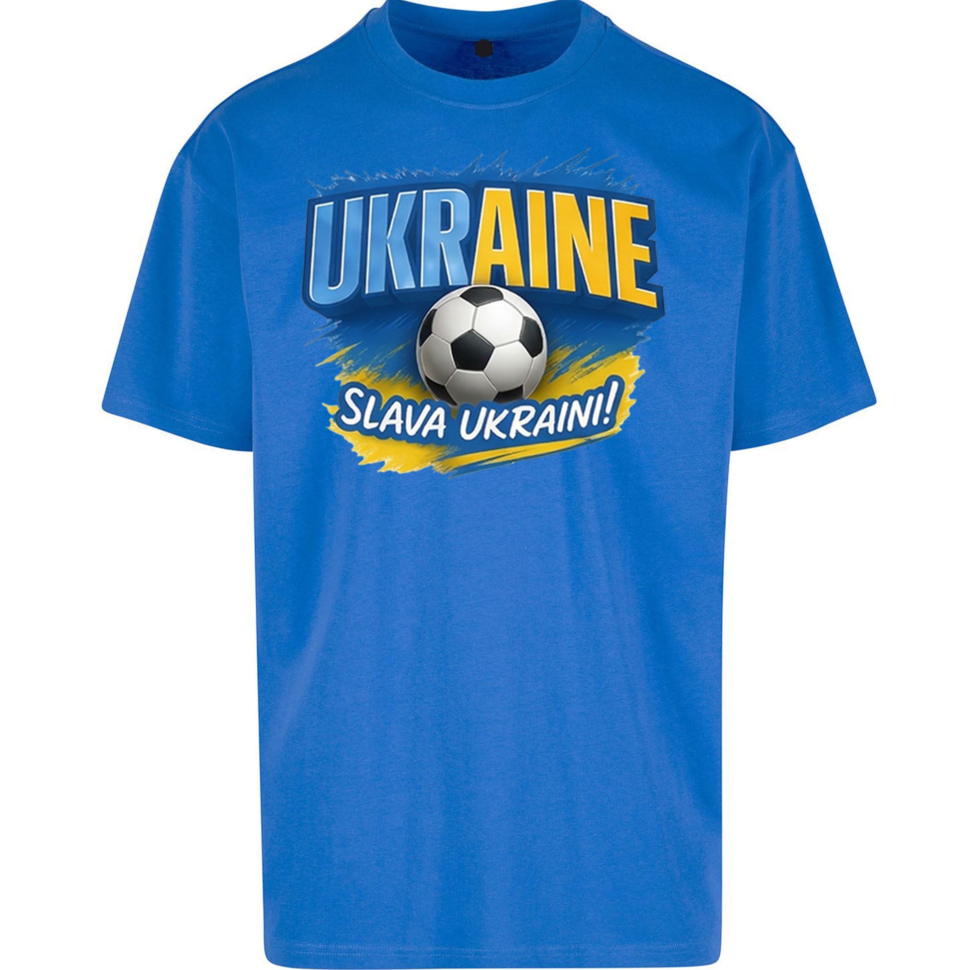 Ukraine Retro World Cup Oversized T Shirt