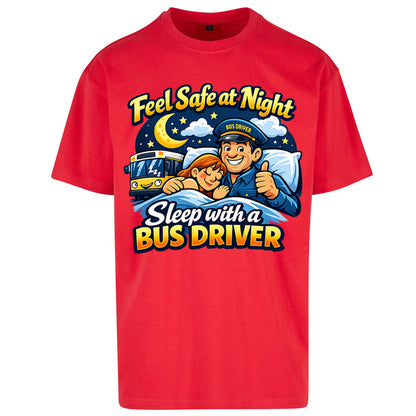 Bus Driver Job Title Oversized T Shirt