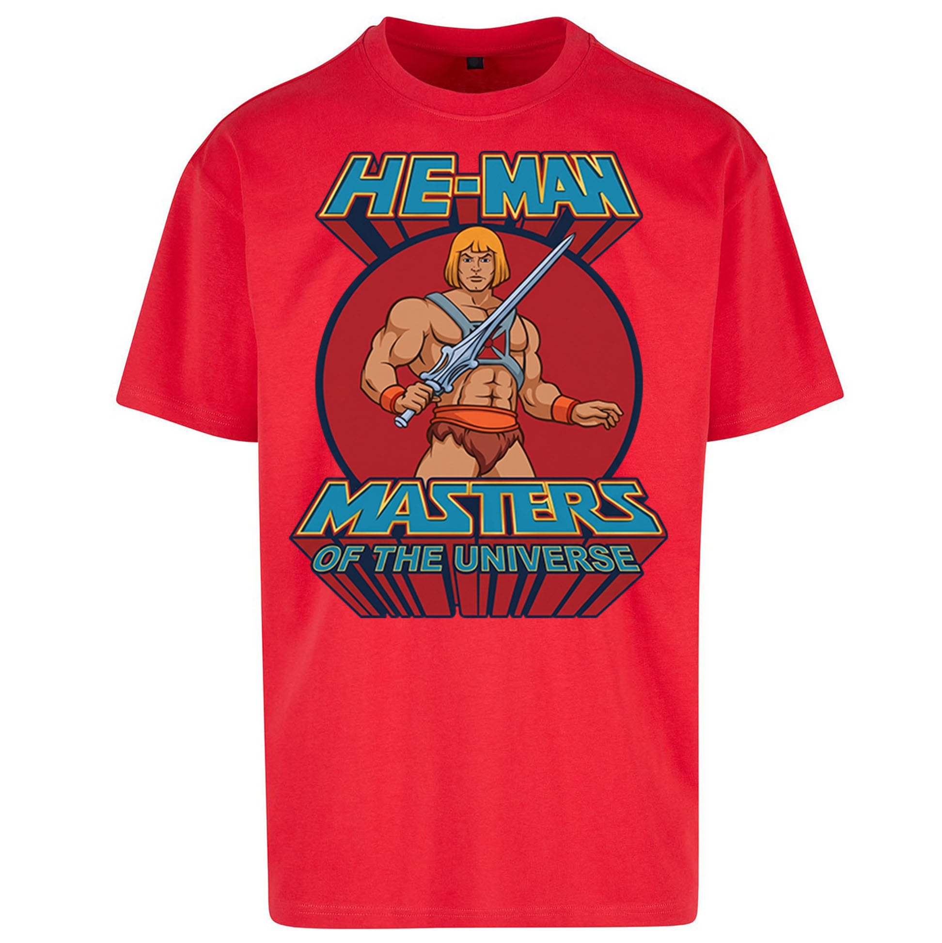 He-Man Anime Oversized T Shirt 