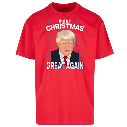 Make Christmas Great Again Oversized T Shirt