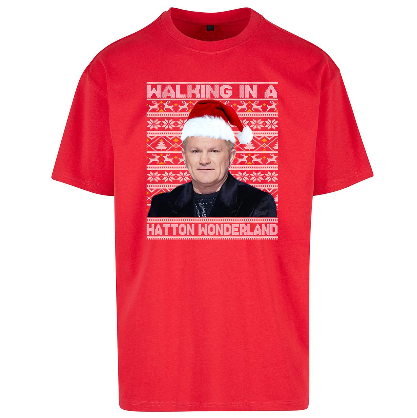 Ricky Hatton Christmas Oversized T Shirt