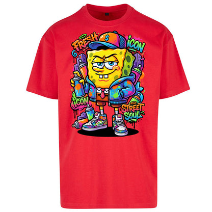 Sponge Bob Square Pants Oversized T Shirt