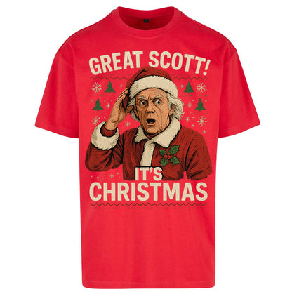 Back to the Future Doc Brown Oversized T Shirt 