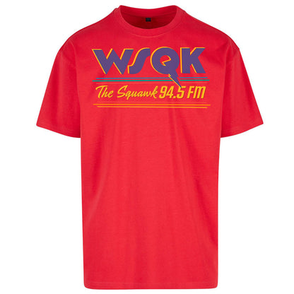 WSQK The Squawk Stranger Things Oversized T Shirt