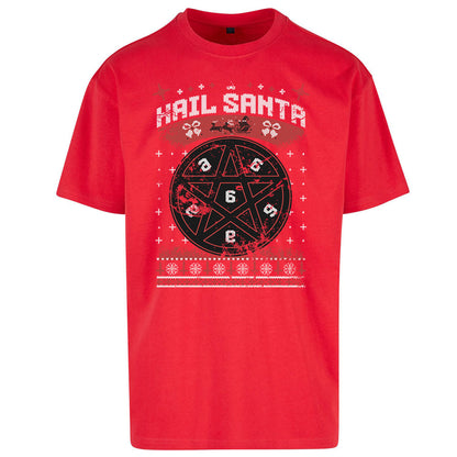 Hail Santa Oversized T Shirt