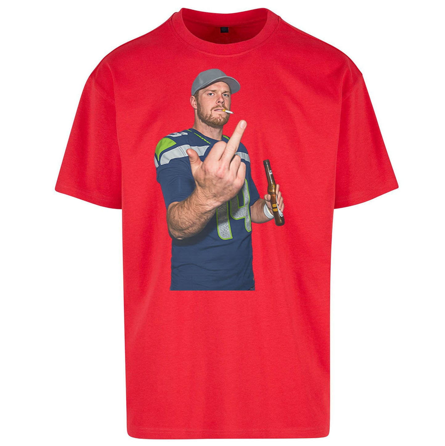 Steve Darnold Superbowl 2026 Oversized T Shirt