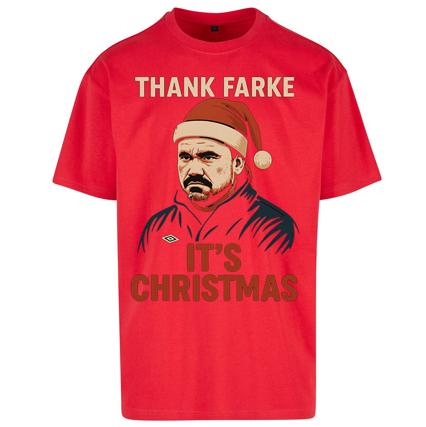 Daniel Farke Christmas Oversized T Shirt