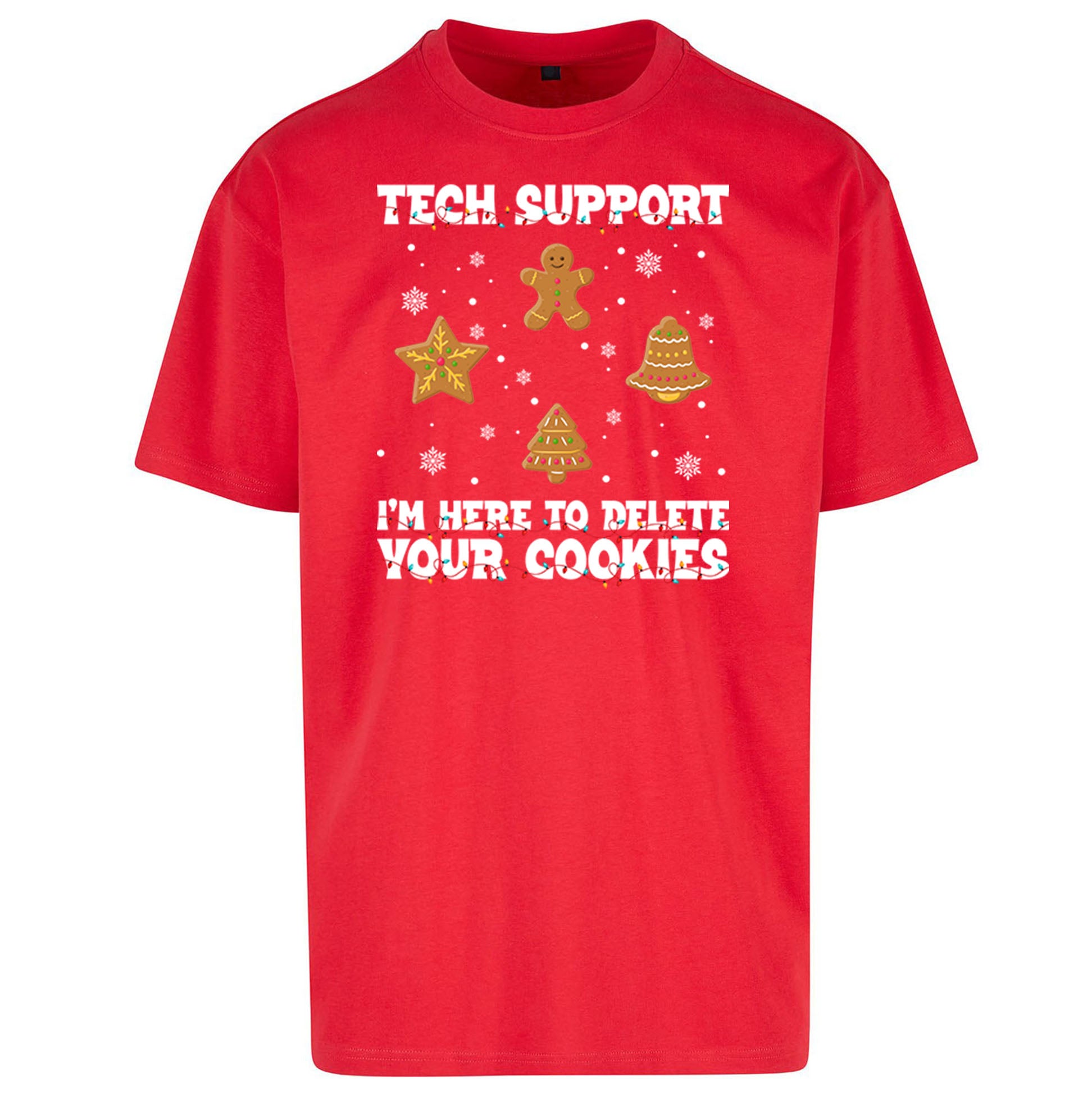 Delete Cookies Oversized T Shirt 