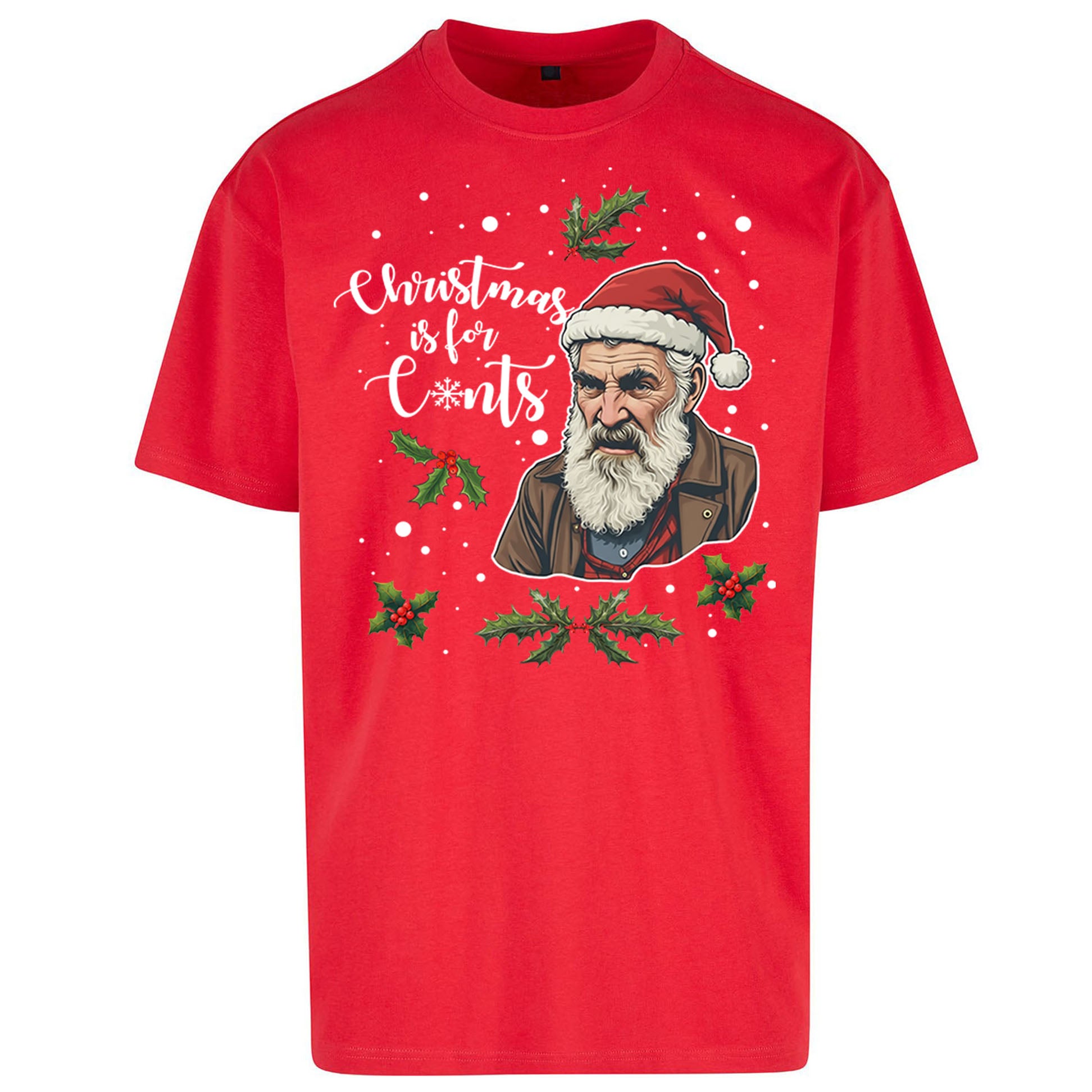 Jim Brassic Christmas Oversized T Shirt
