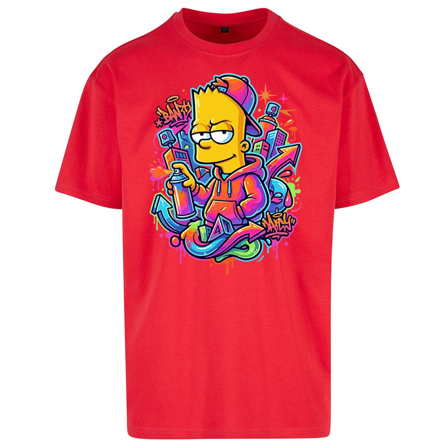 Bart Simpson Oversized T Shirt