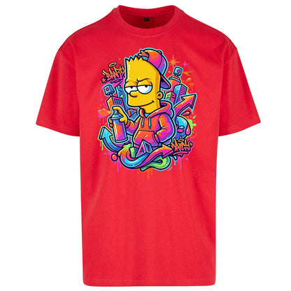 Bart Simpson Oversized T Shirt