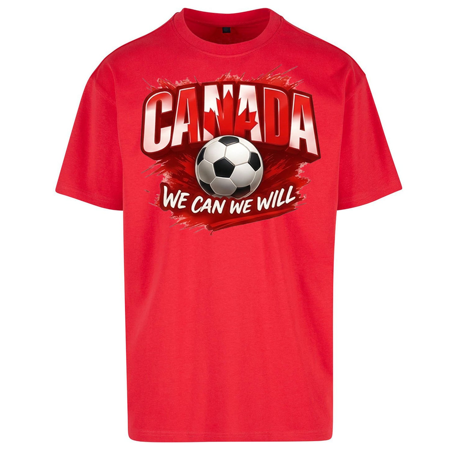 Canada Retro World Cup Oversized T Shirt