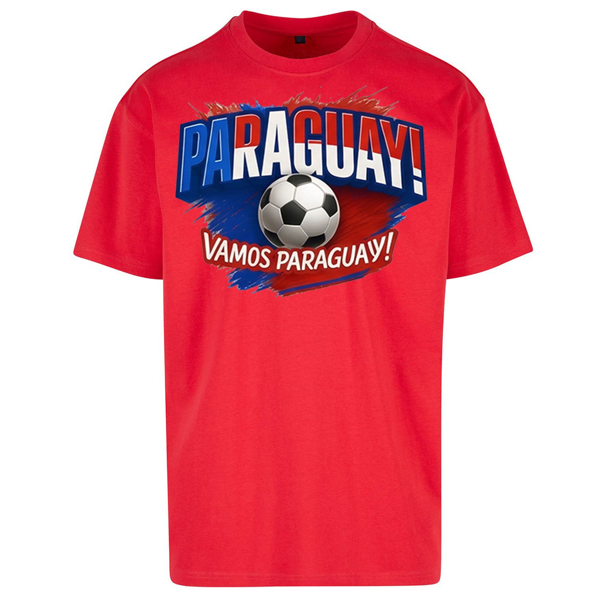 Paraguay Retro World Cup Oversized T Shirt 