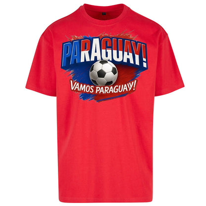 Paraguay Retro World Cup Oversized T Shirt 