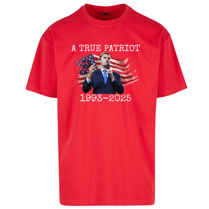 Charlie Kirk Tribute Oversized T Shirt