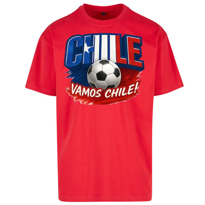 Chile Retro World Cup Oversized T Shirt