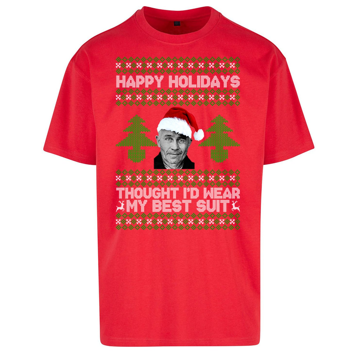 Ed Gein Christmas Oversized T Shirt