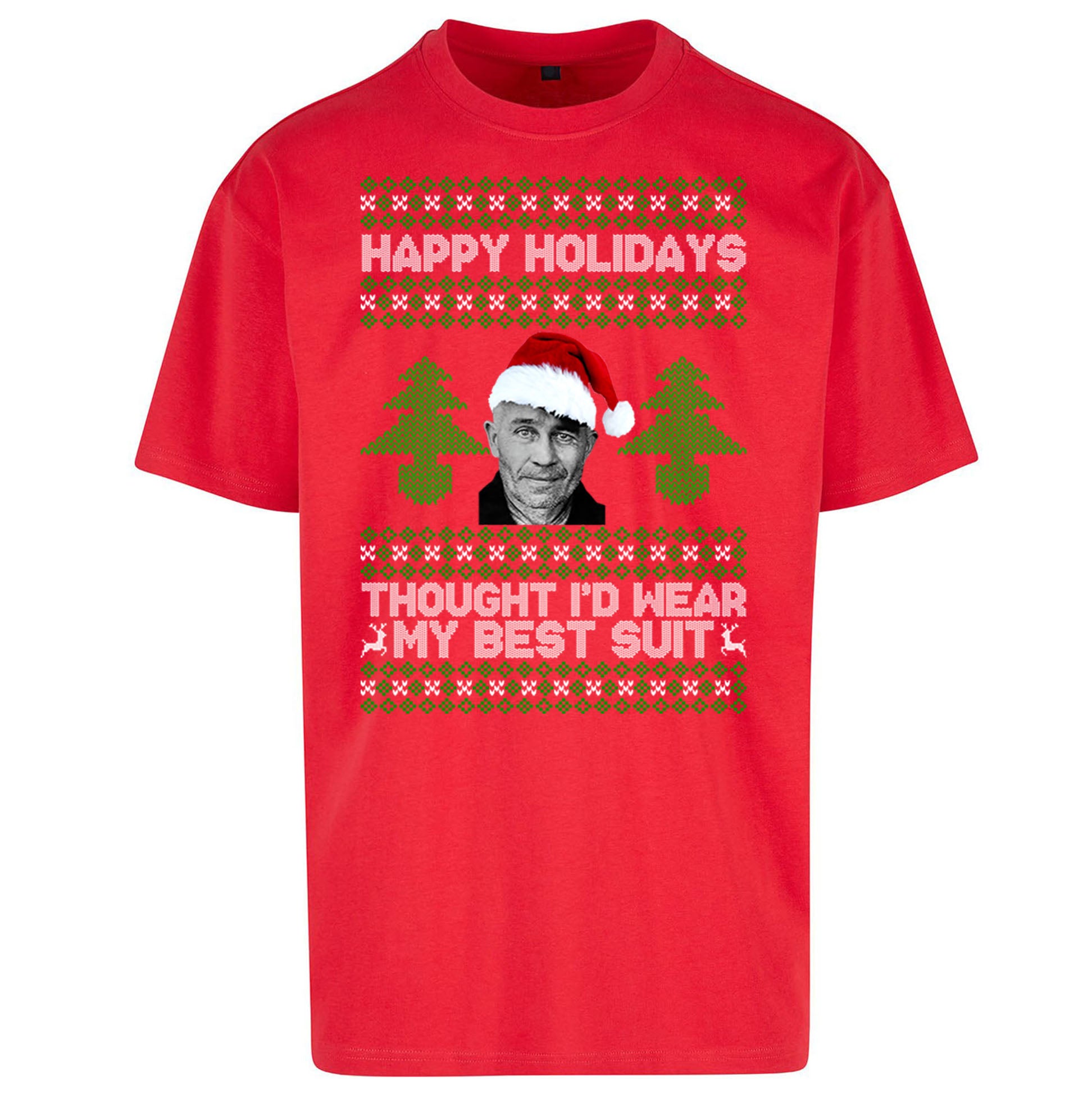 Ed Gein Christmas Oversized T Shirt