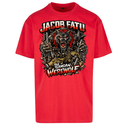 Jacob Fatu The Samoan Werewolf - Oversized T Shirt