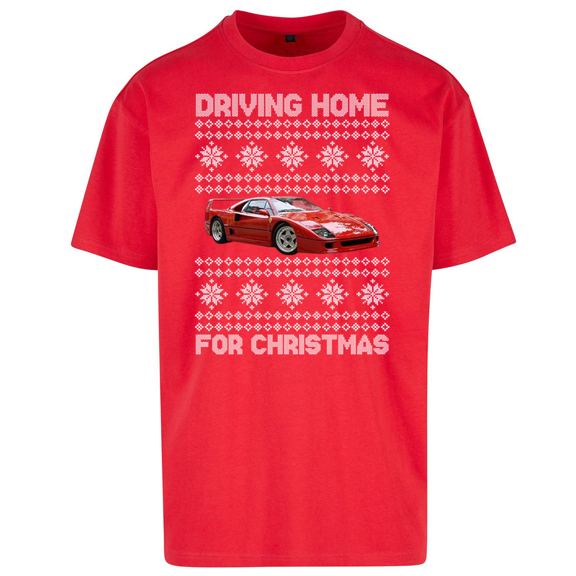 Formula 1 Christmas Oversized T Shirt