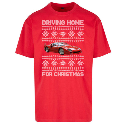 Formula 1 Christmas Oversized T Shirt