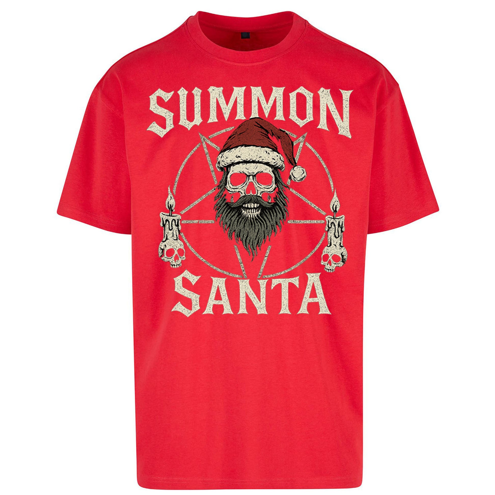Goth Christmas Oversized T Shirt